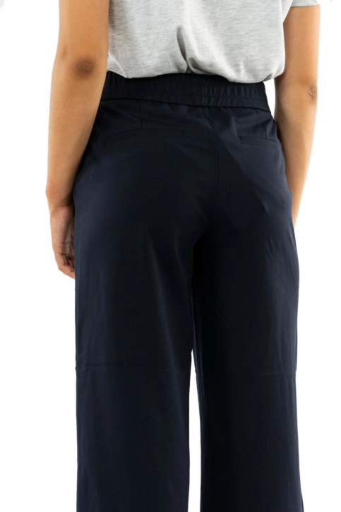 pantalons street one ltd qr emee zip wide leg 11238 deep blue