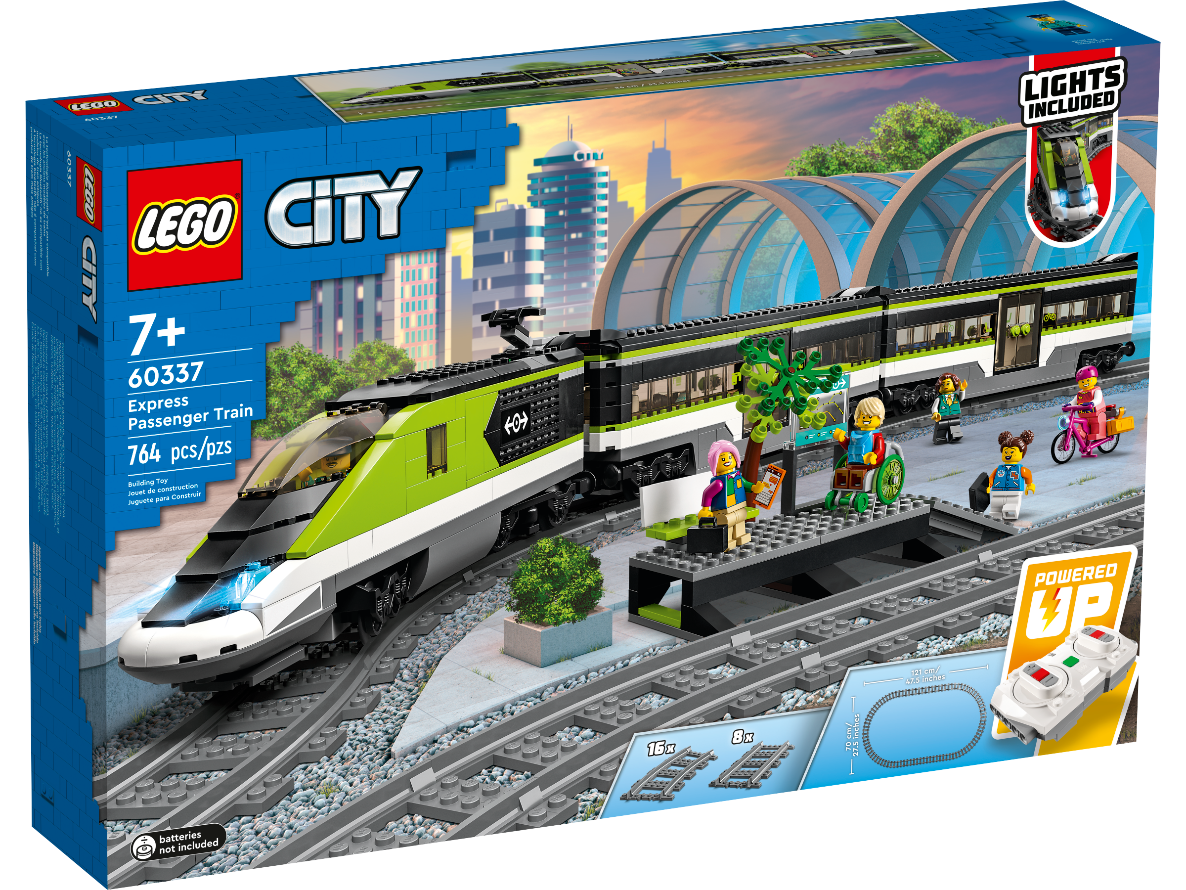 Trem expresso de passageiros 60337