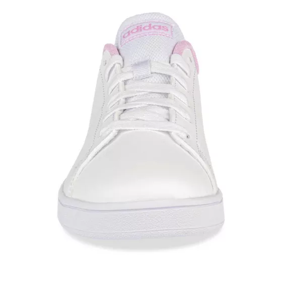 Baskets BLANCHES ADIDAS Advantage K