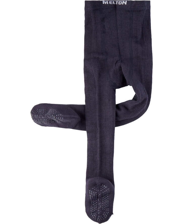 Melton ABS Bamboo/Wool Tights - Let's Go w Marine