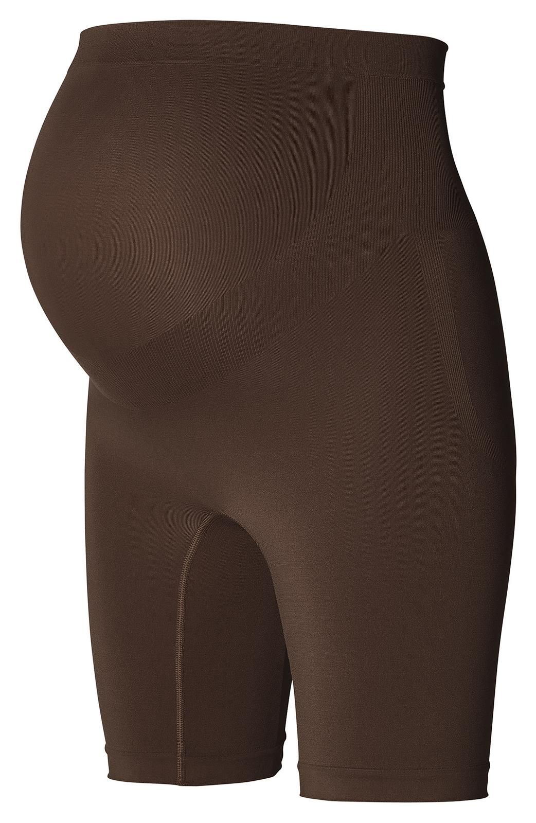 Noppies Maternity Naadloze short Niru Sensil Breeze - Coffee Bean