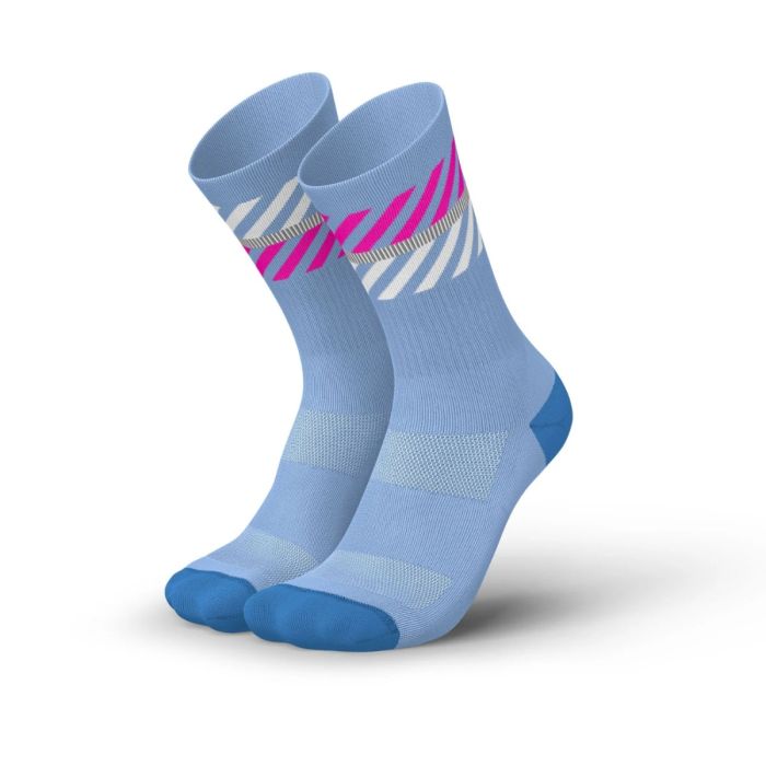 Incylence Unisex Strømper Merino Light Lanes Socks Blå