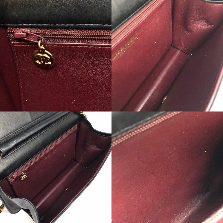 Chanel Vintage Chanel Flap Bag Black