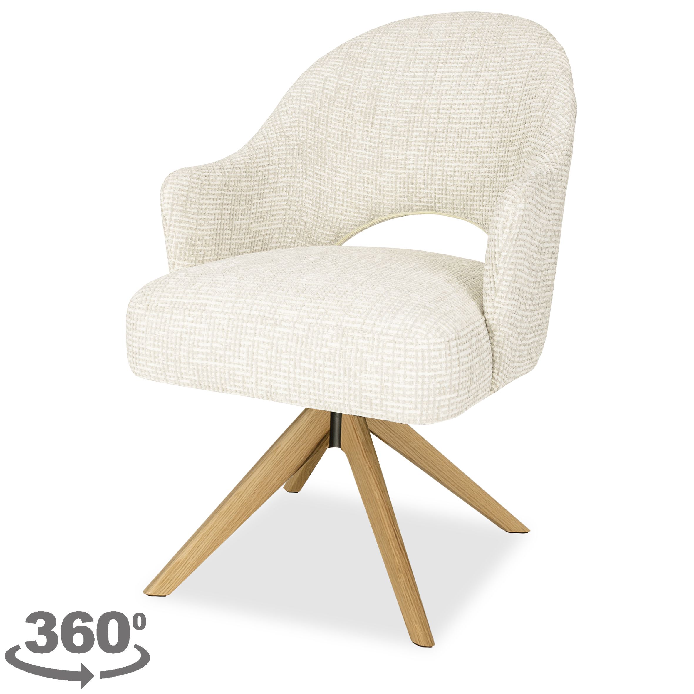Eetstoel Svenja B58 x D65 x H88 cm