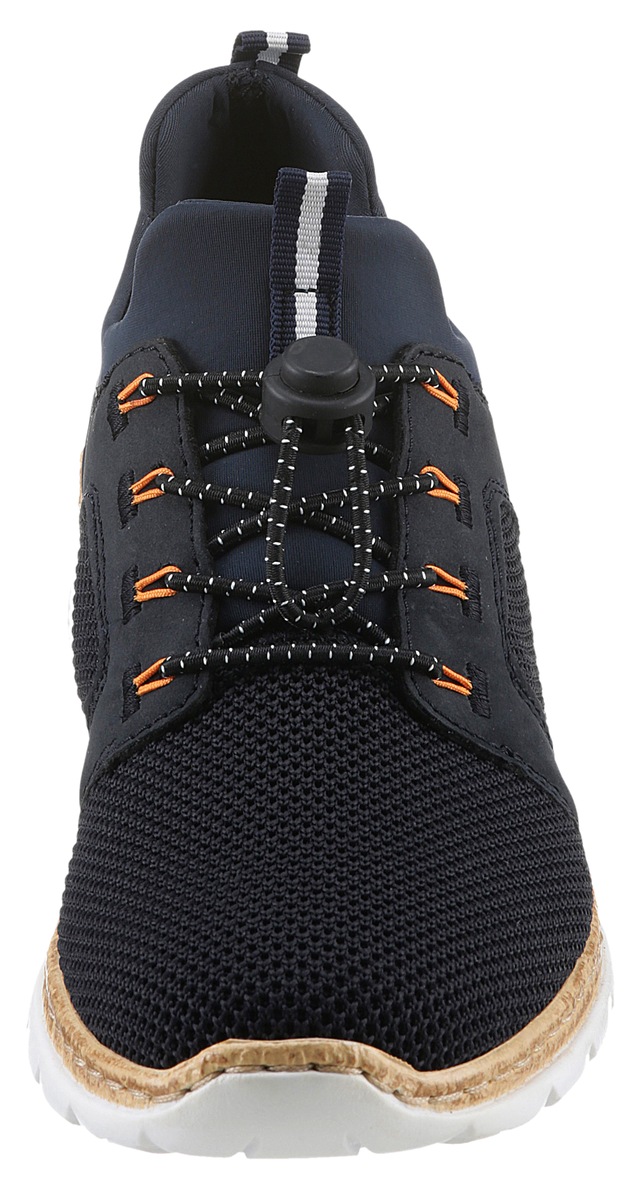Rieker Slip-On Sneaker  , Schlupfschuh, Halbschuh, Slipper, Freizeitschuh mit Elastikeinstieg