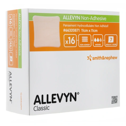 Pansement Allevyn Non-Adhesif pour Plaie Exsudative Importante
