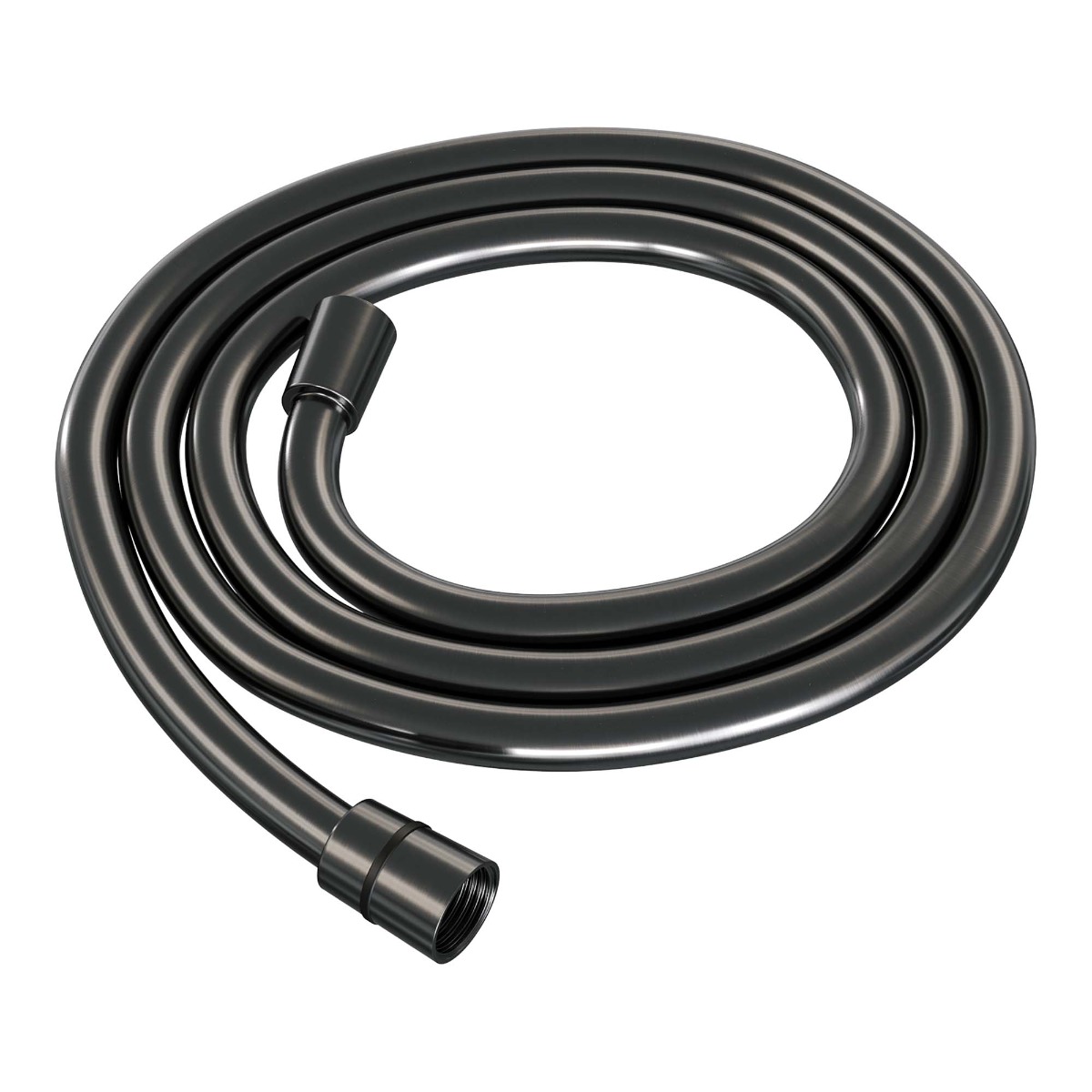 Brauer Gunmetal Edition thermostatische badkraan met wandhouder en 3 standen handdouche gunmetal geborsteld PVD