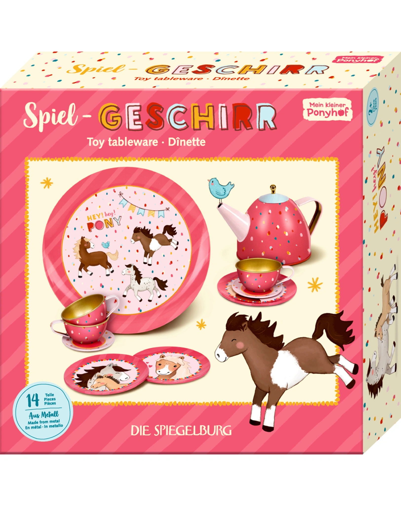 Spielgeschirr MEIN KLEINER PONYHOF
