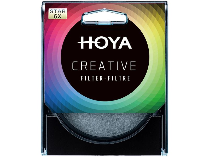 Hoya Objektivfilter Star 6X – 77 mm Filter zur Erzeugung eines 6-Kreuz-Streulichteffekts