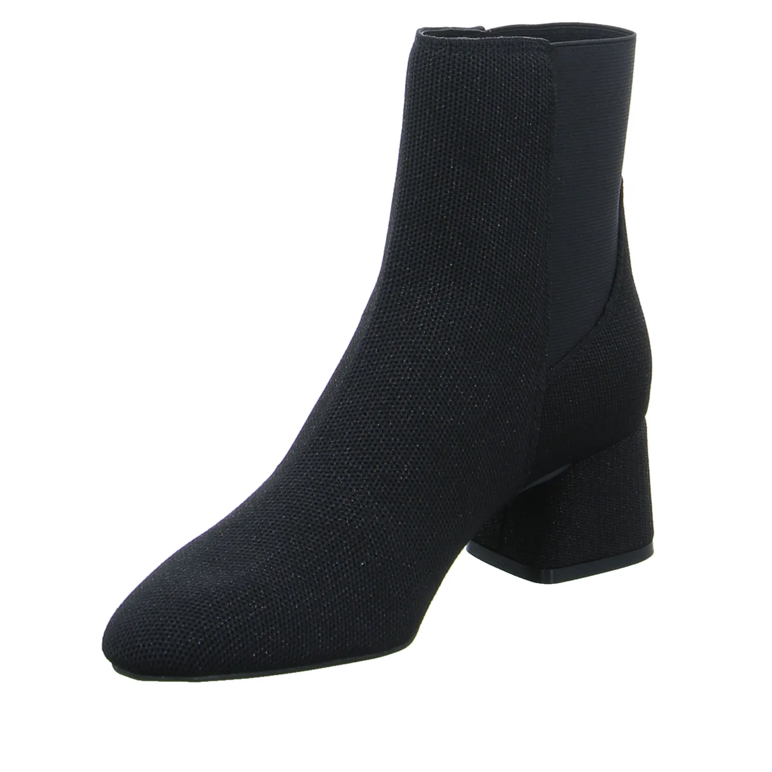 LA STRADA Stiefelette Schwarz Textil