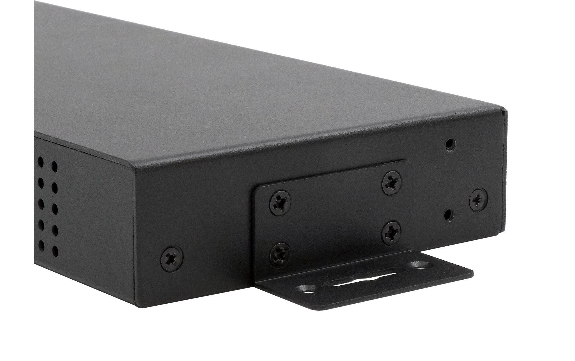 USB-Hub EX-11236HMS<br>16-Ports USB 3.2 Gen 1 Metall HUB für Wand und DIN-Rail