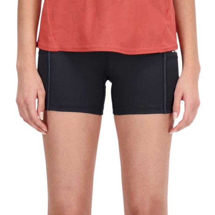 New Balance Dame Korte tights Q Speed Shape Shield Fitted Shorts Sort