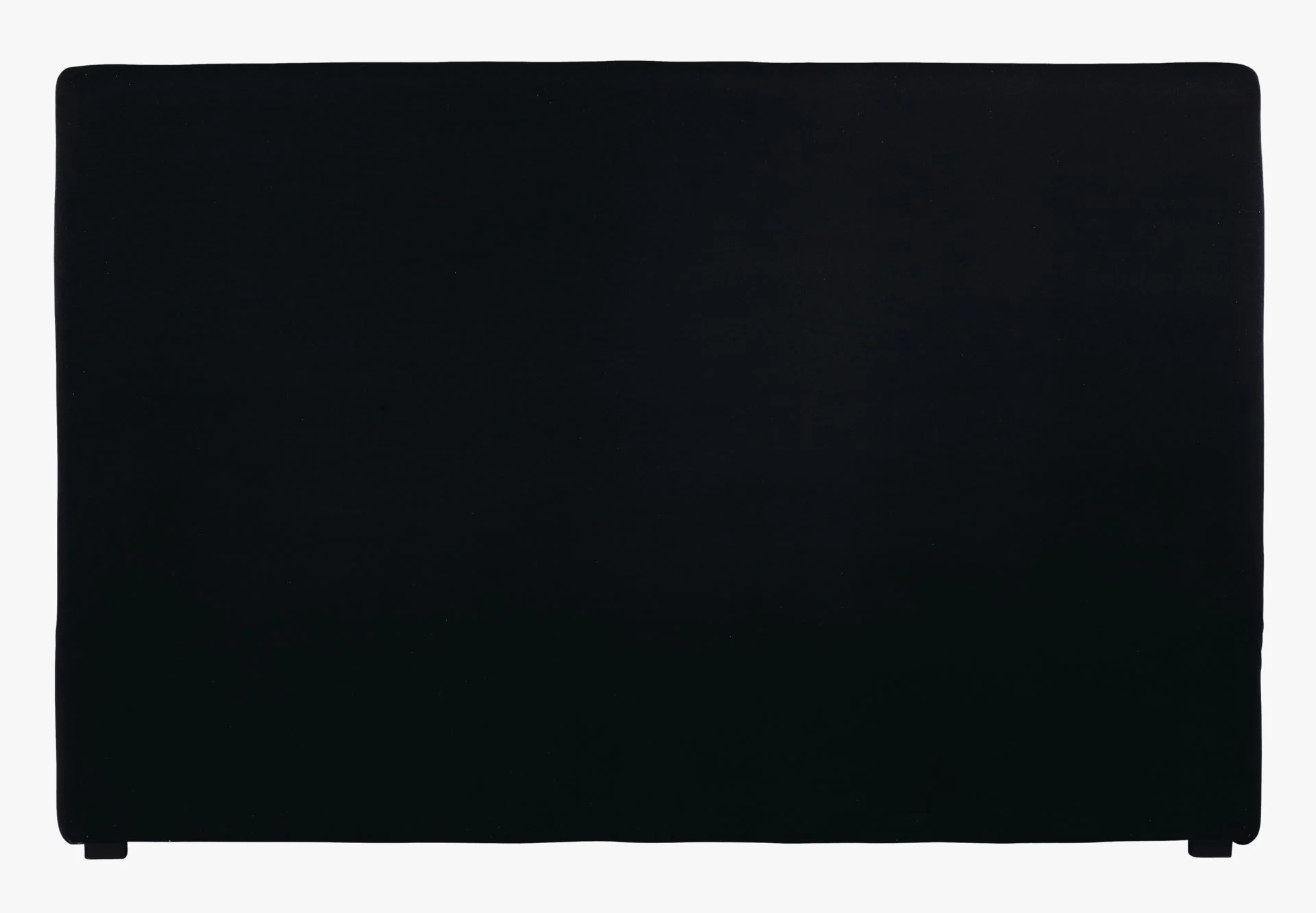 Sengegavl svart - 180x120x8 cm