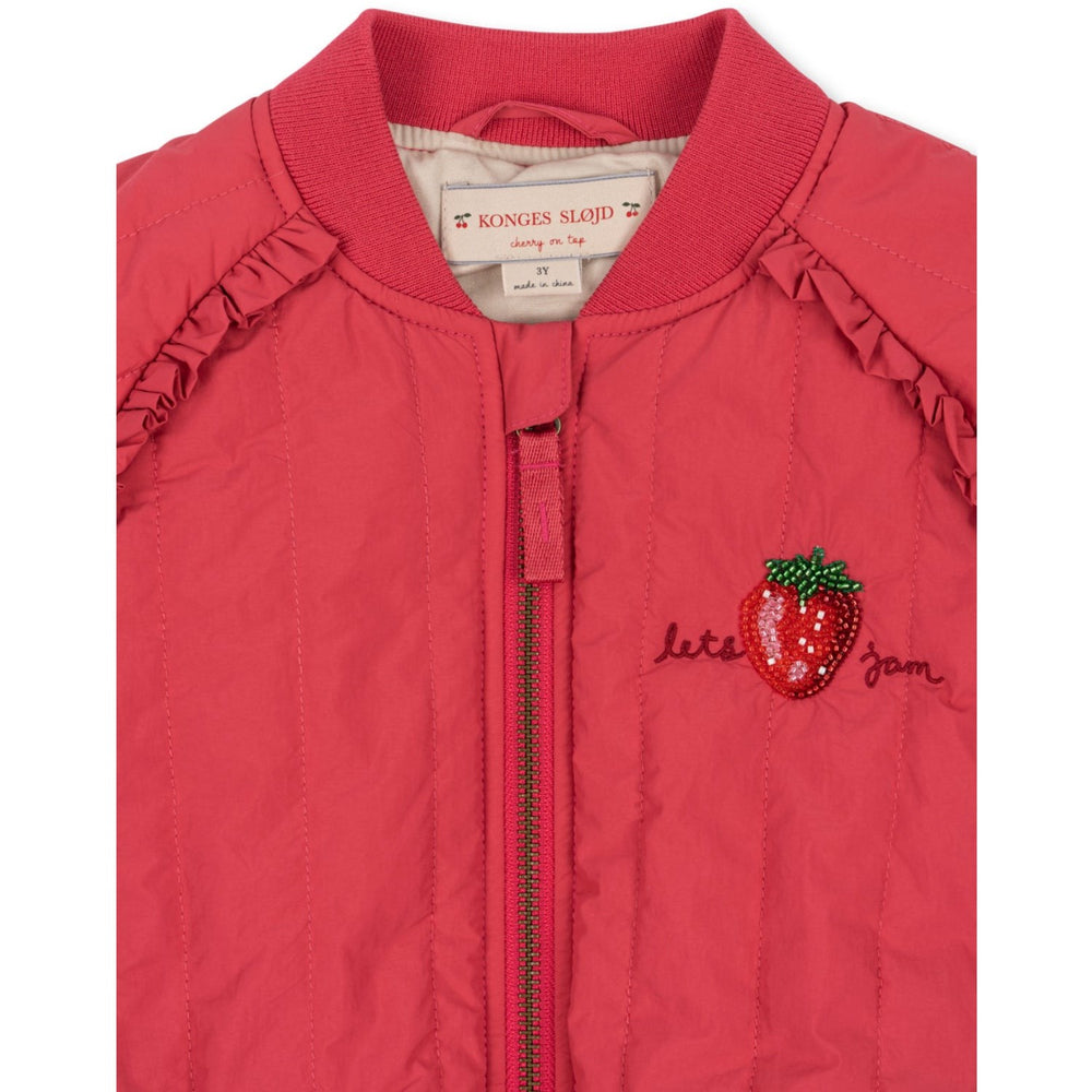 Køb Konges Sløjd Raspberry Wine Juno Sparkle Bomber Termojakke