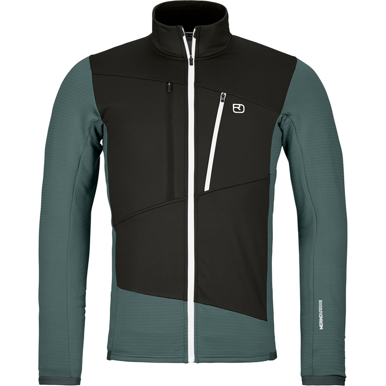 Ortovox Herren Fleece Grid Jacke