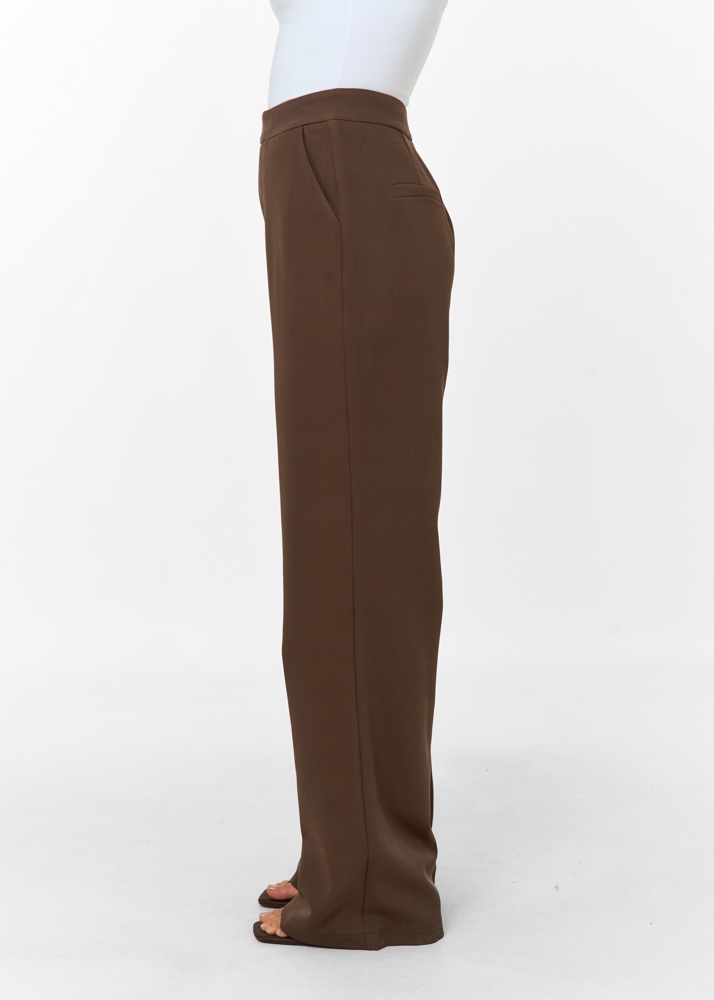 Audrey pantalon choco bruin