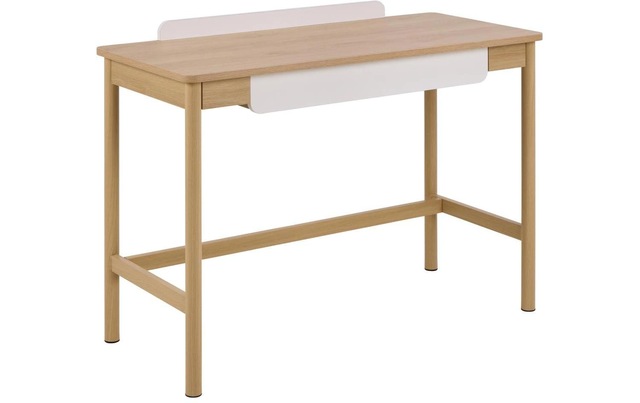 AC Design Schreibtisch »Alpena, Arbeitstisch, Bürotisch, Tisch« Breite 120 cm, skandinavischer Stil, Holzoptik, beige, Schublade, FSC™