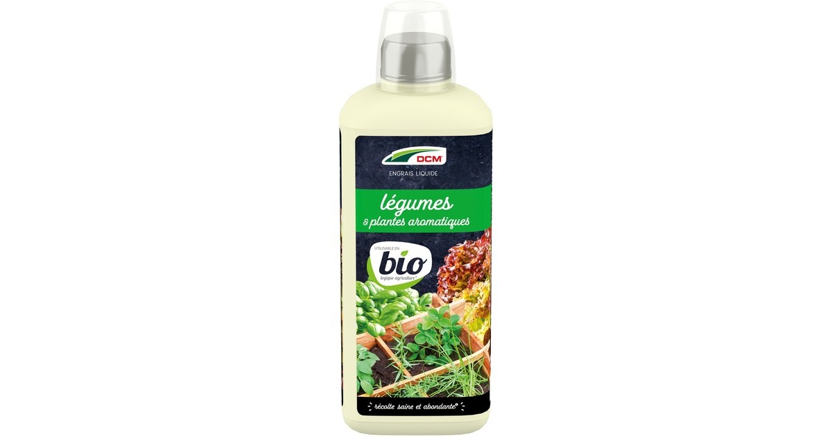DCMVloeibare Plantenvoeding Groenten & Kruiden 0,8 L meststof