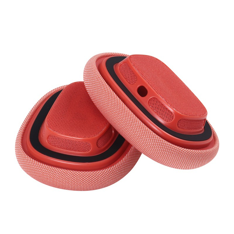 (2er Set) Apple AirPods Max Kopfhörer Stoff Ersatz Ohr Polster Kissen - Coral (Rosa)