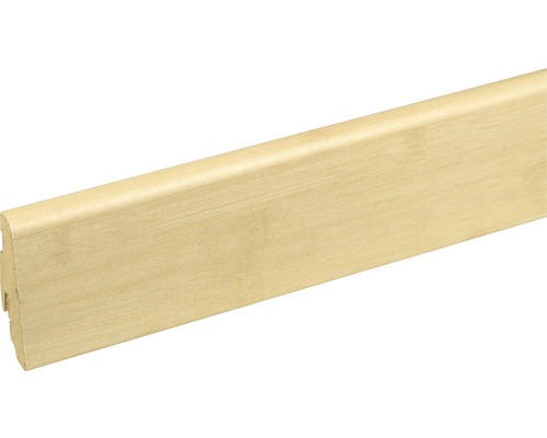 SKANDOR plint Bamboe FOBA015 FU60L 19 x 58 x 2400 mm