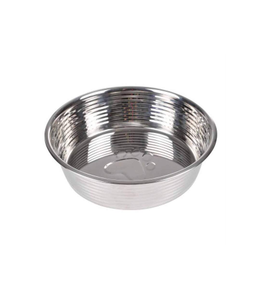 Paris Prix - Gamelle Pour Chien & Chat antidérapant 13cm Argent