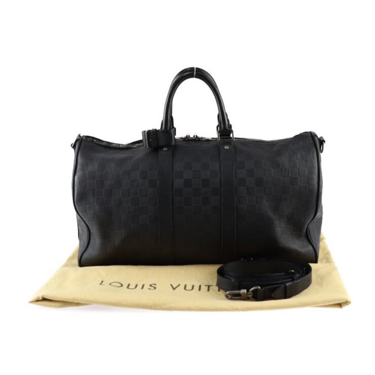 Louis Vuitton Vintage Louis Vuitton Keepall Black