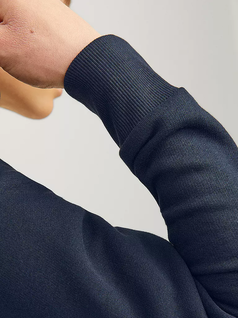 JACK & JONES Jungen Kapuzensweattjacke  JJELOGO dunkelblau