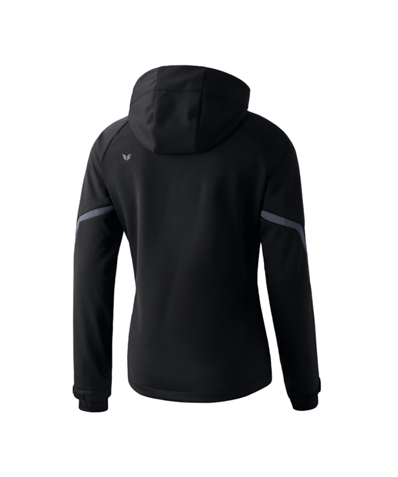Erima Softshell Jacke Active Wear Damen Schwarz