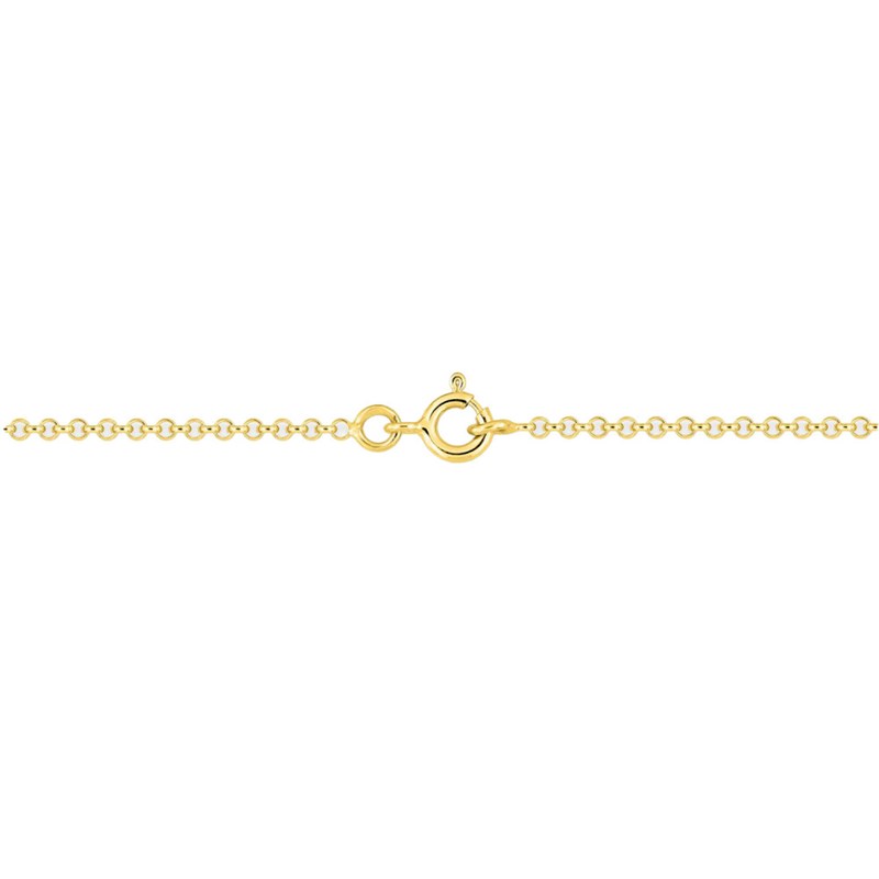 Bracelet femme 18 cm - Maille Jaseron - Or 18 Carats - Largeur 1.8 mm