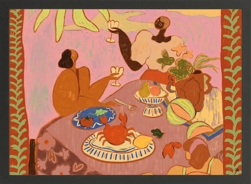 Art Print Lunch with the Ladies