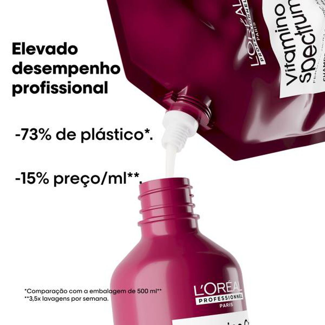 L'ORÉAL PROFESSIONNEL Vitamino Color Spectrum L'Oréal Professionnel Serie Expert Shampoo Recarga Vitamino Color Spectrum - 500ml