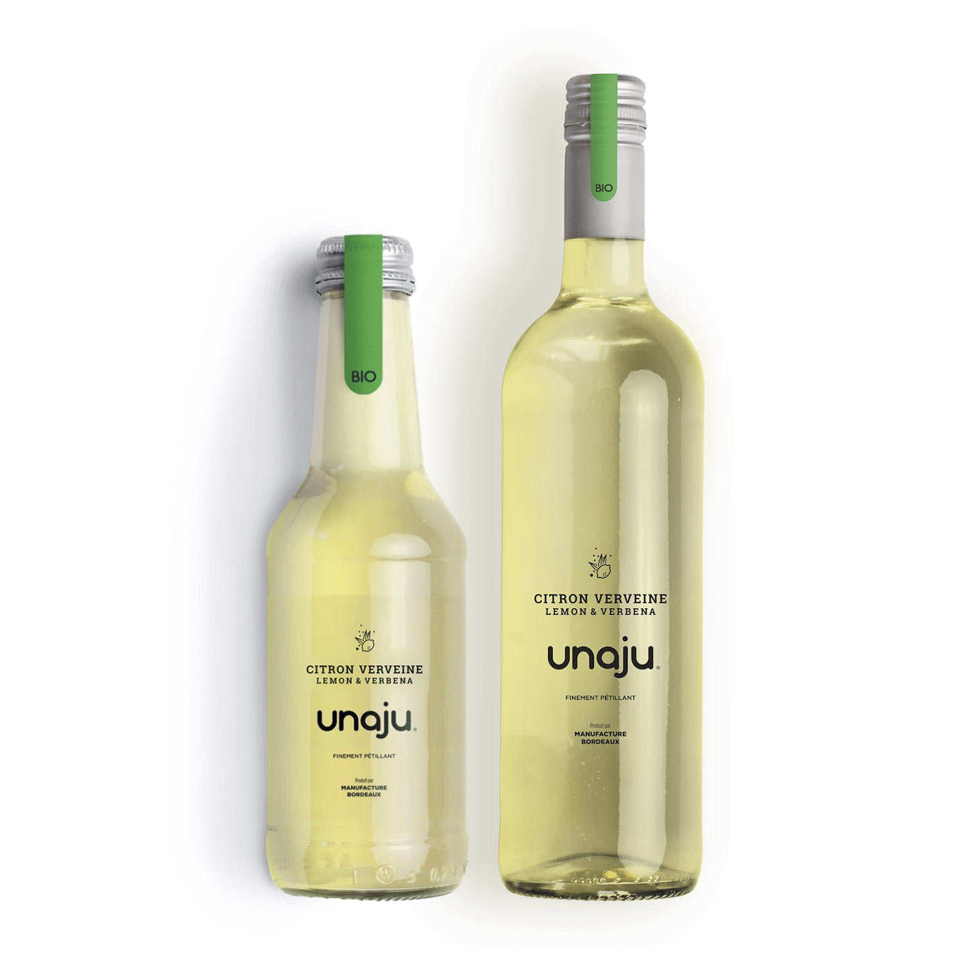 Jus de fruit bio et pétillant - Citron verveine