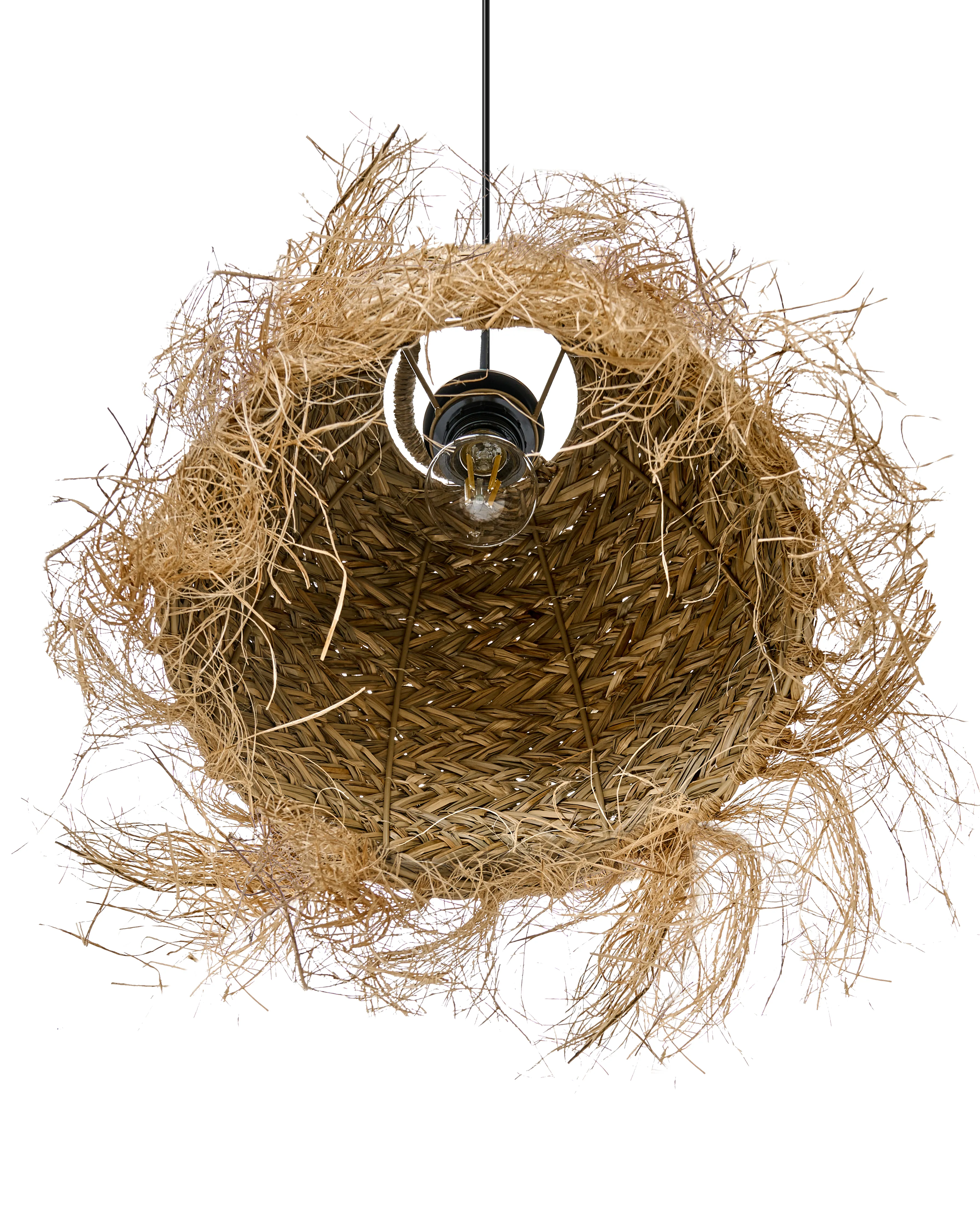 Hanglamp MOROVIS Zeegras Natuurlijk