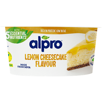 Alpro Plantaardige Variatie Op Yoghurt Lemon Cheesecake Smaak 135g