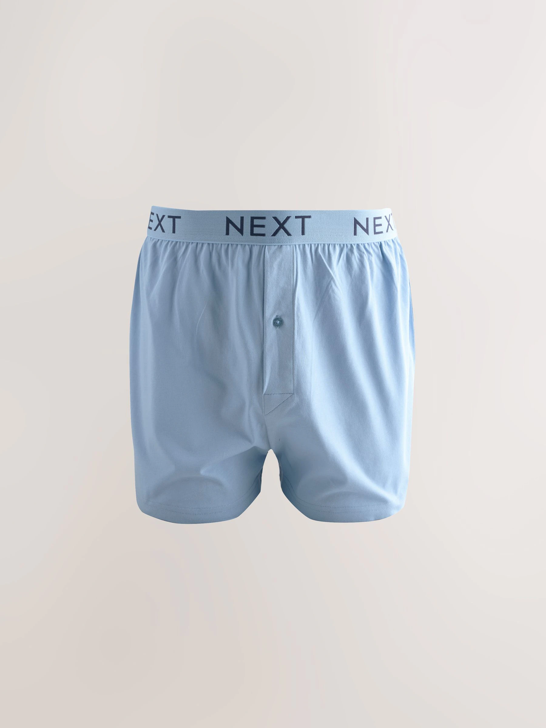 Gemêleerd blauw/grijs - Boxershorts met wijde pasvorm