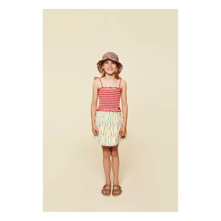 A Monday in Copenhagen Top Polly Vichy Coton Bio | Rouge