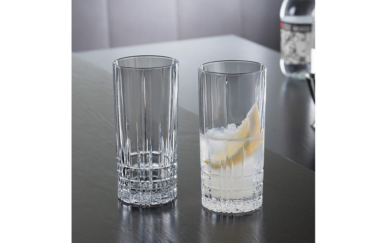Longdrinkglas Perfect Serve 350 ml, 4 Stück, TransparentCocktailgläser-Set