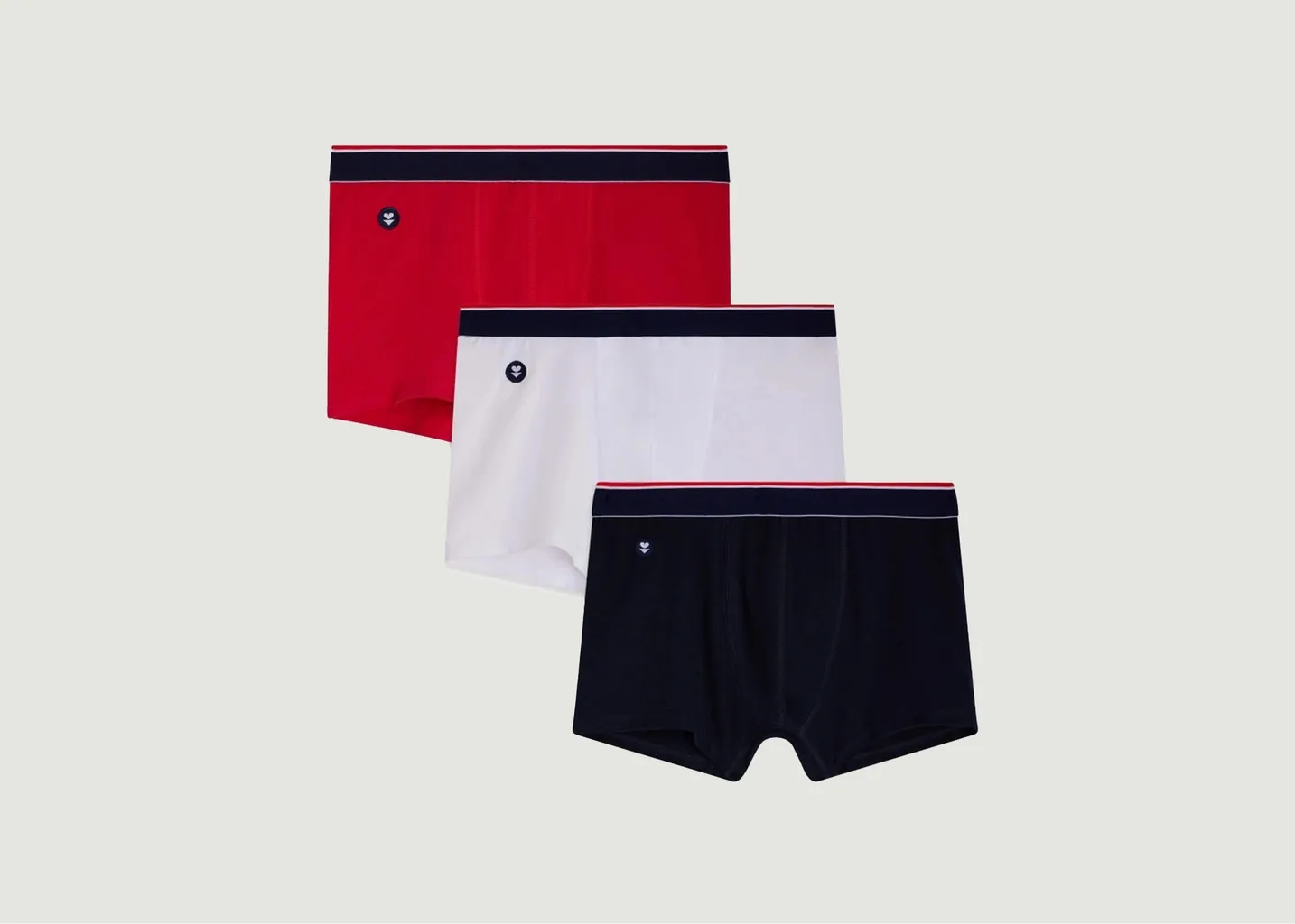 Pack Boxers Marius Plus Trio courts Le Slip Français