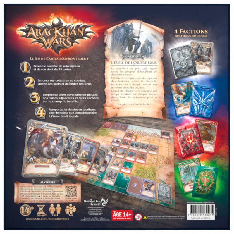 Arackhan Wars S1 : L'Éveil de l'Ordre gris