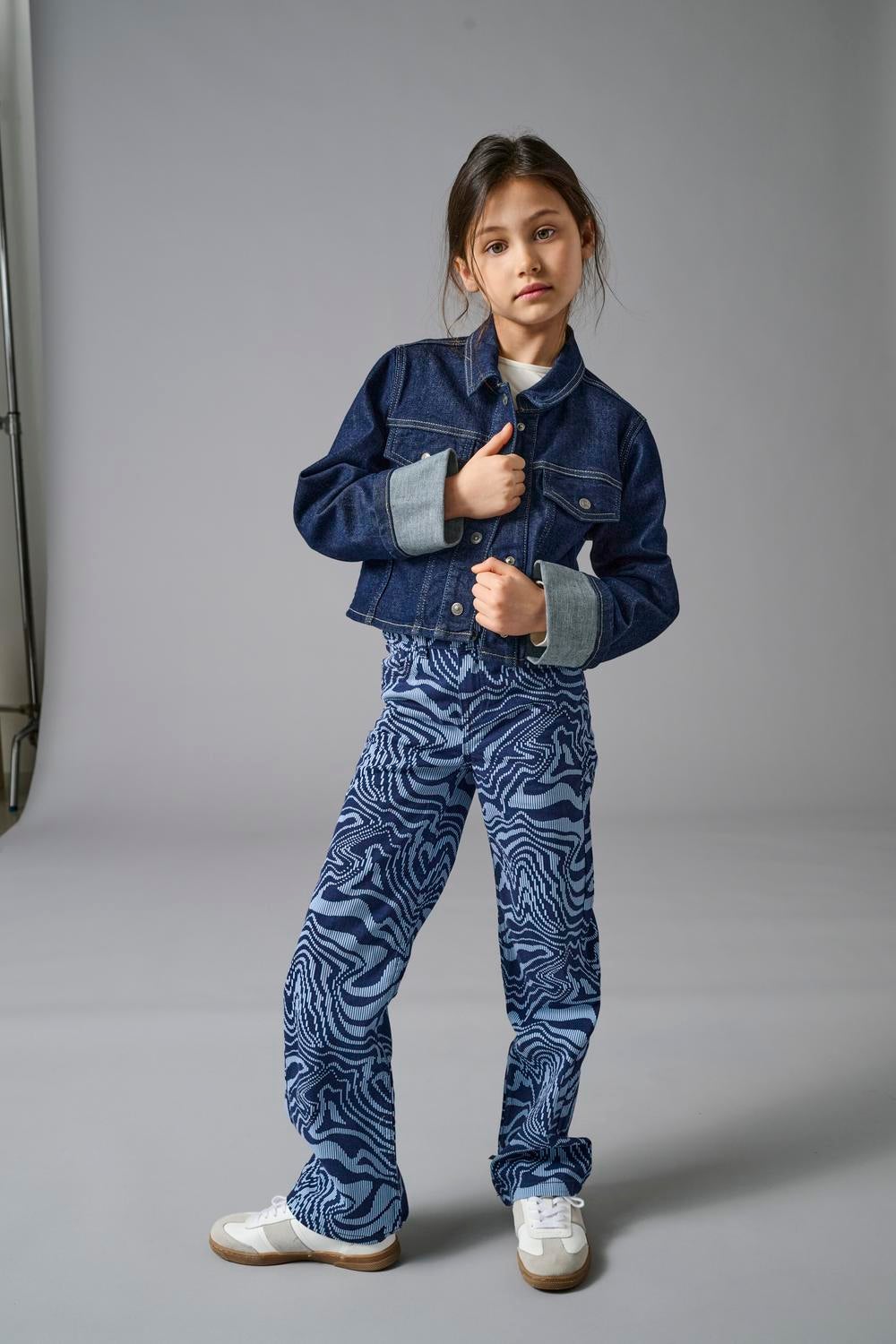 KOGMERCER Jeansjacke Dark Blue Denim