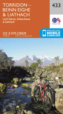 Torridon - Beinn Eighe and Liathach - OS Explorer Map 433 (Sheet map, folded)