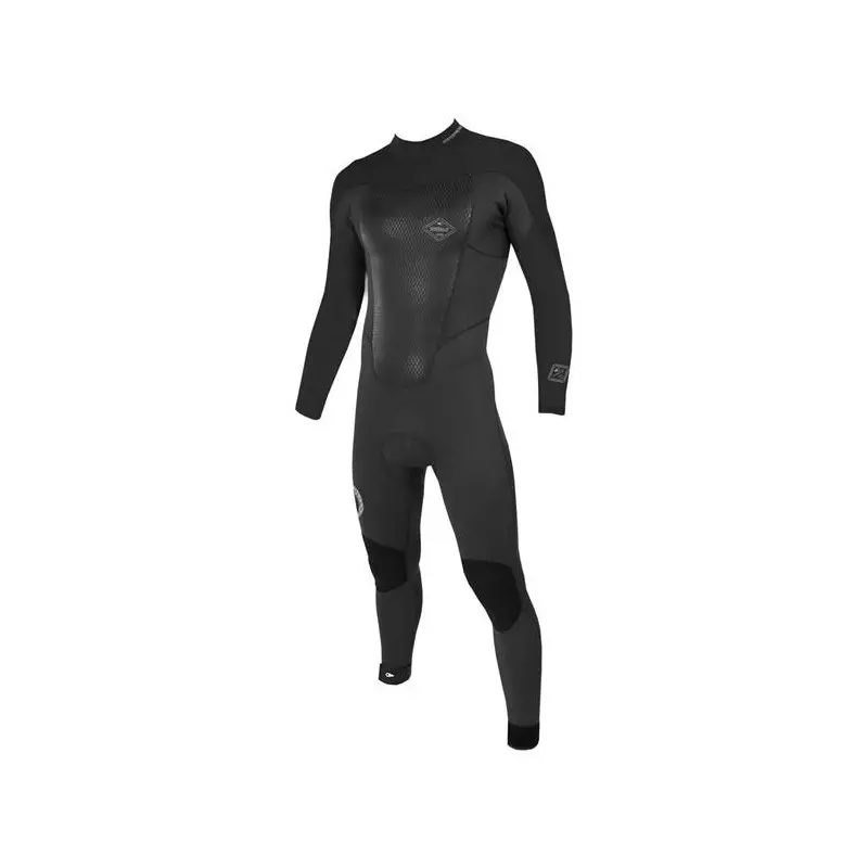 Combinaison intégrale SOORUZ Fighter 3/2 Back Zip Black