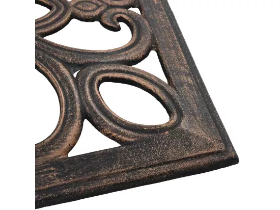 Socle de parasol Bronze 12 kg 49 cm Fonte