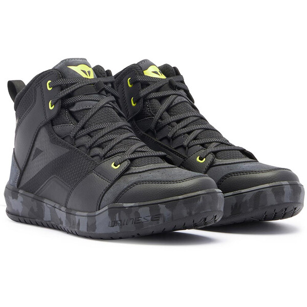 Dainese - Baskets Suburb D-WP Noir / Jaune fluo