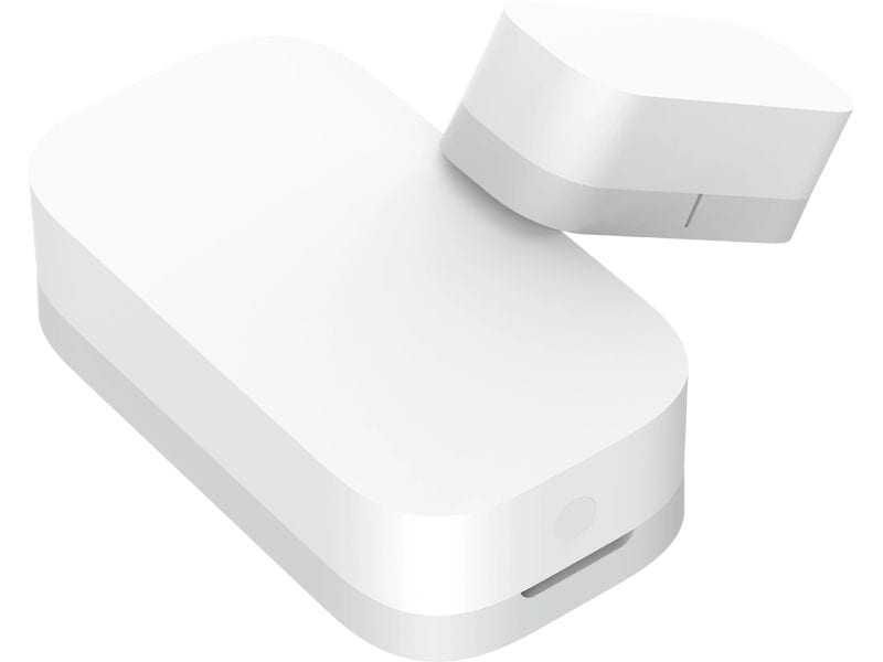 Aqara Funk-Fenster- und Türkontakt T1, Zigbee 3.0 Weiss Smart-Sensor um offene Türen und Fenster zu erkennen