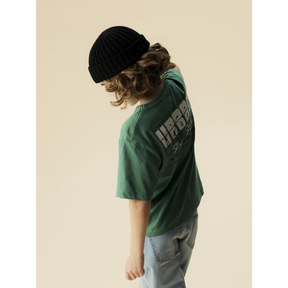 Køb Name It Bottle Green Nkmbenno Ss Nreg Top Box Pb