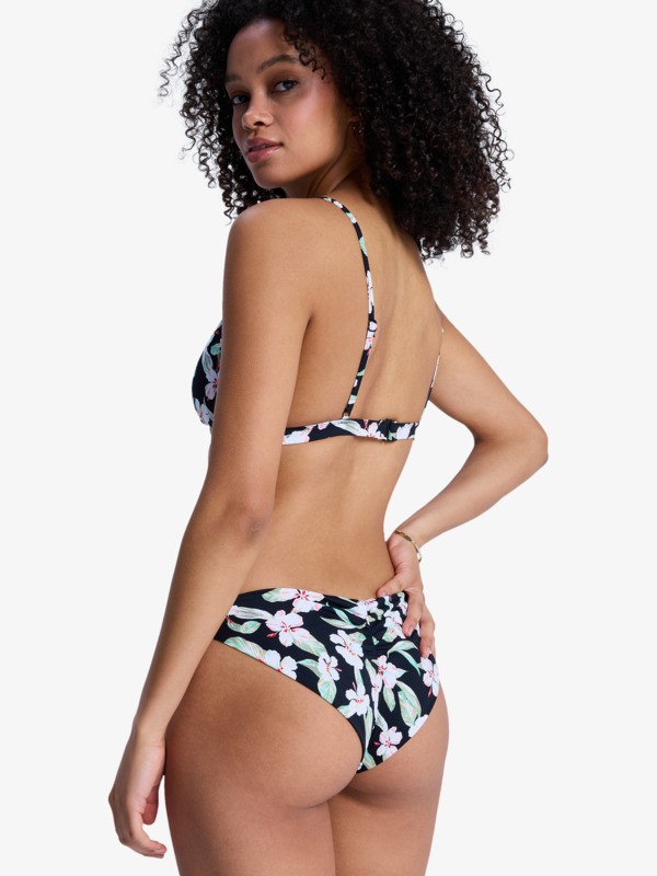 Printed Essentials Set Ensemble bikini triangle deux pièces Noir Femme