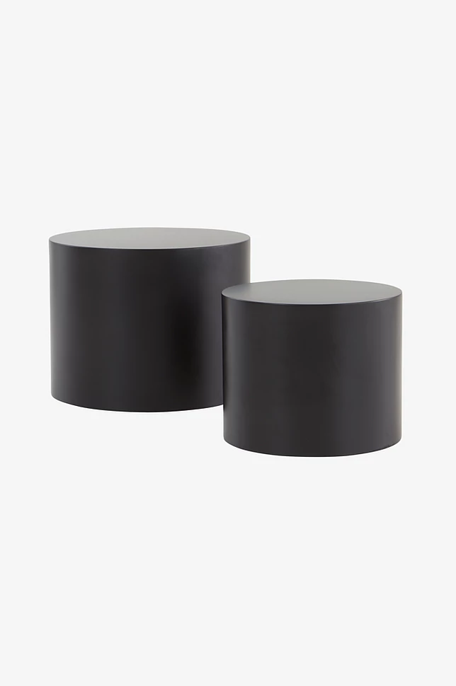 CILIN sidebord 2-pk Ø 38 cm, Ø 48 cm
