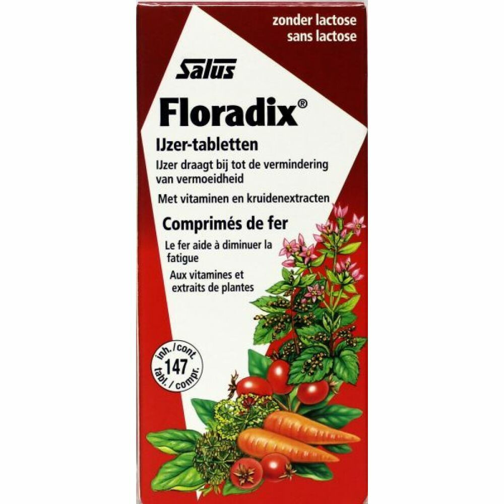 2x Floradix IJzer147 tabletten