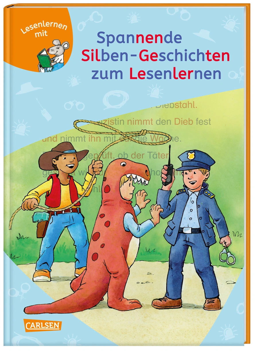 LESEMAUS zum Lesenlernen Sammelbände: Spannende Silben-Geschichten zum Lesenlernen